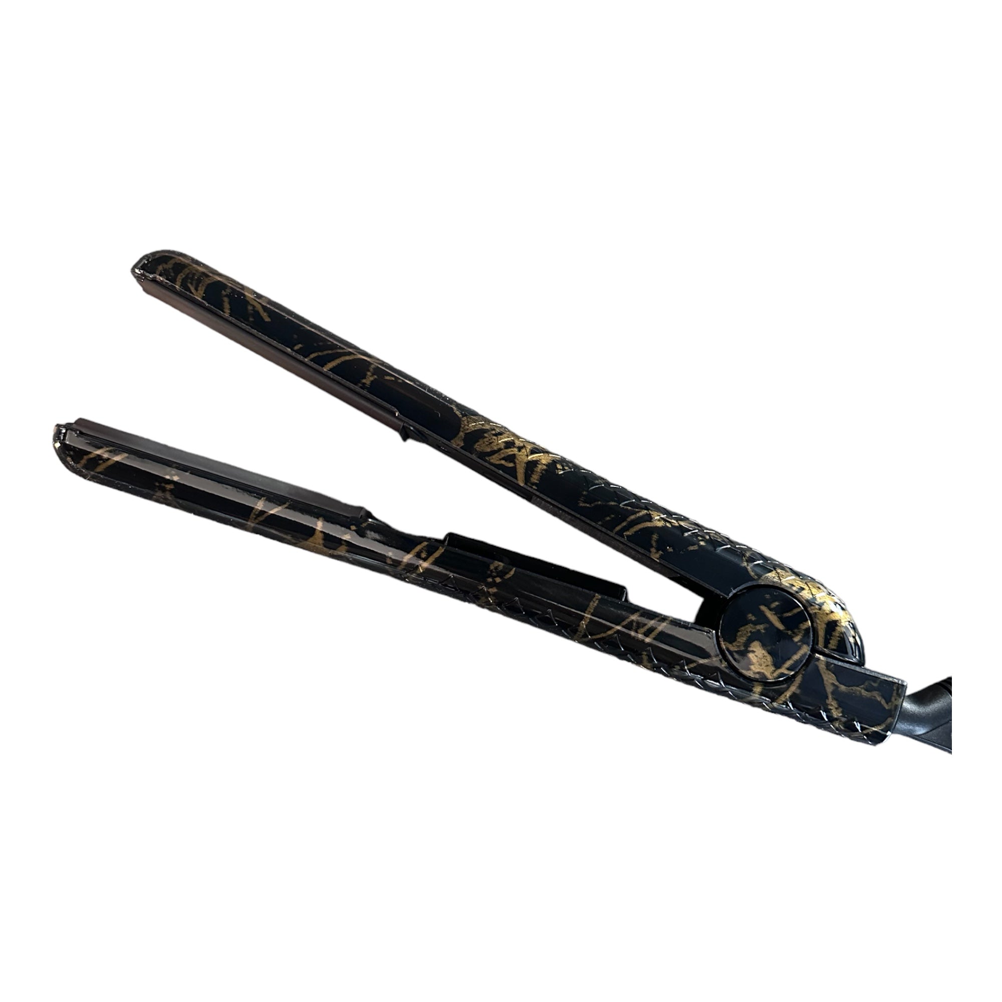 Black Marble Ceramic Flat Iron