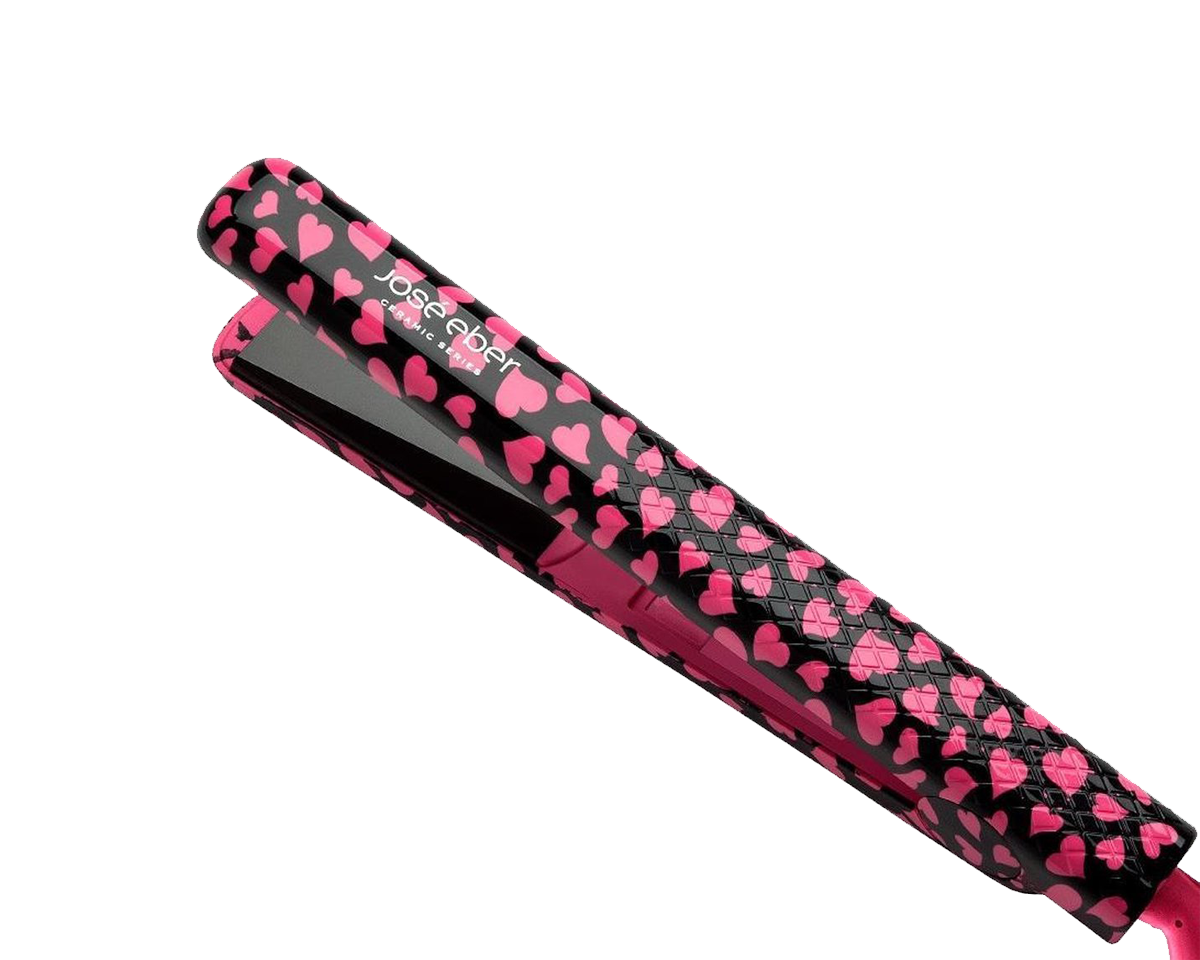 Ceramic Hearts Flat iron