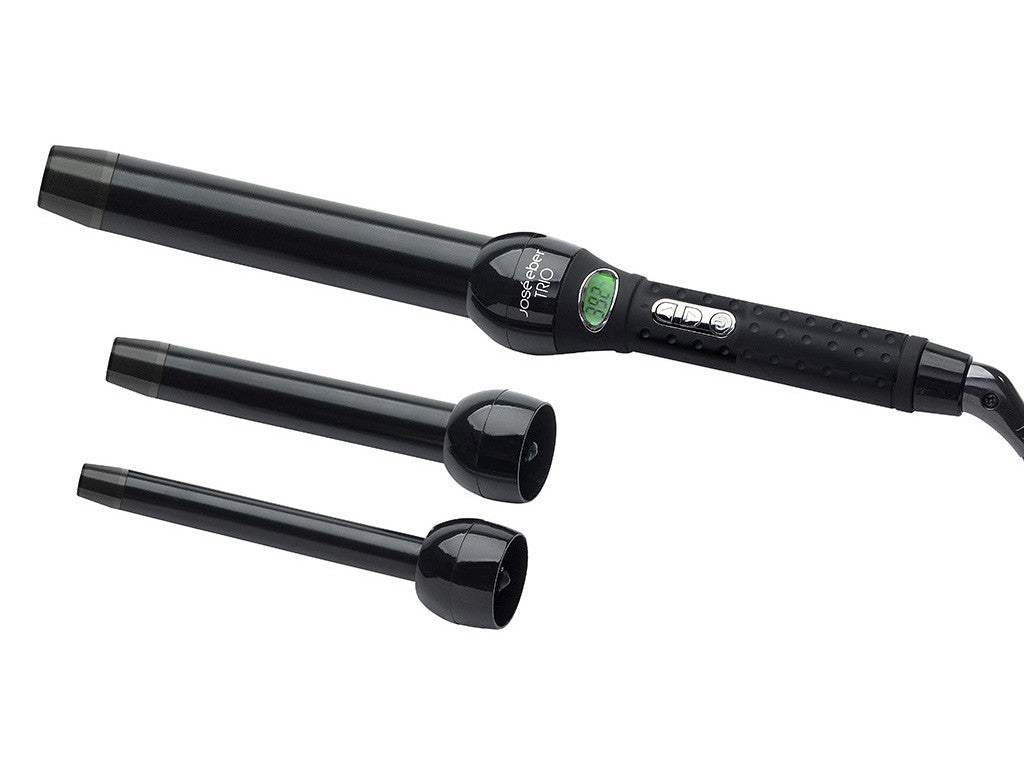 Clipless Trio Curling iron (19mm-25mm-32mm)