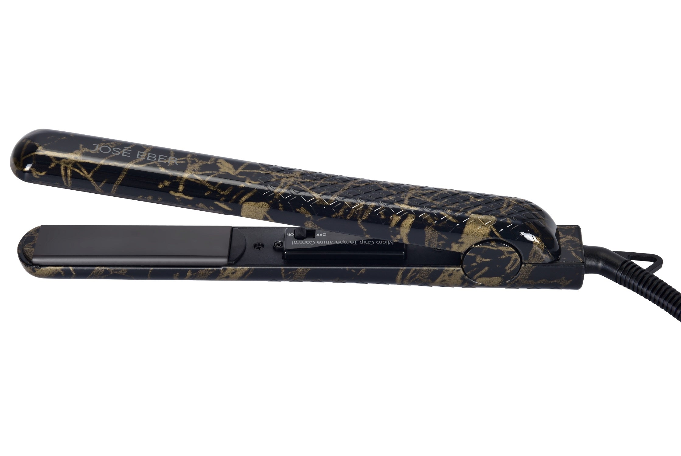 Black Marble Ceramic Flat Iron